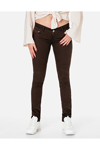 NO BRAND Pantaloni eleganți, elastici, slim, de damă, skinny, din bumbac Vip ...