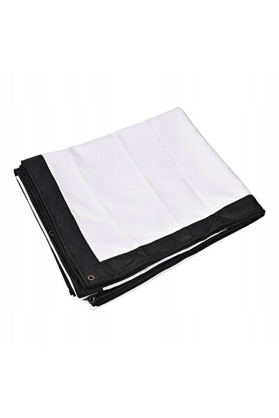NO BRAND Ecran de proiecție 200 inch 443x249 cm pentru proiector, montare pe ...