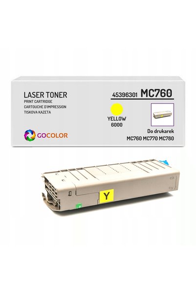 NO BRAND Toner NOU 45396301 Galben pentru OKI MC770 MC760 MC780