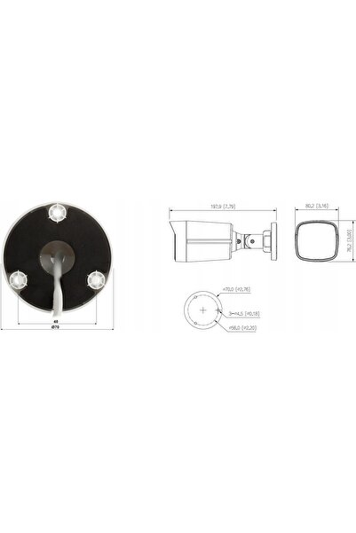 DAHUA Cameră IP IPC-HFW1239TL1-A-IL-0360B Smart Dual Light - 1080p 3.6 mm