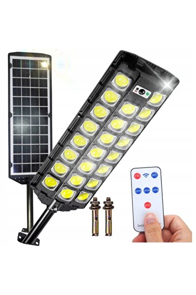 NO BRAND Lampă solară LED puternică 2000W cu senzor de mișcare, pentru stradă...