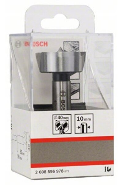Bosch Freză de 40mm pentru balamale din lemn și freză de miez