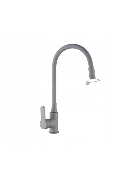NO BRAND Baterie de bucătărie Invena Ksanti Plus, Gri