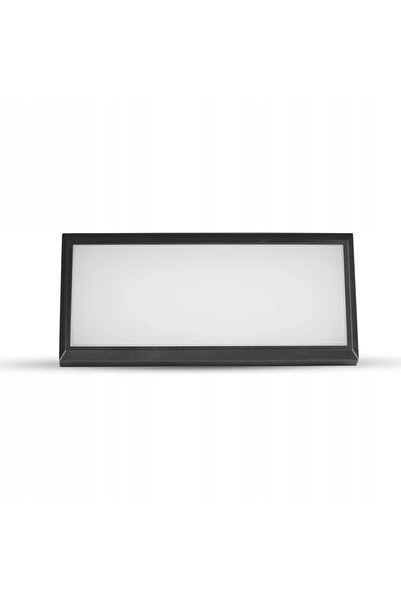 NO BRAND Lampă de perete de exterior V-tac neagră cu sursă LED integrată de 0W