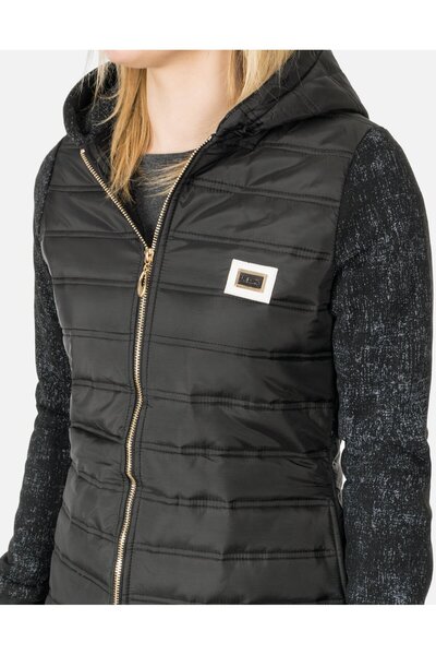 NO BRAND Geacă de damă tip windbreaker parka, ușor căptușită, cu glugă 8380 L...
