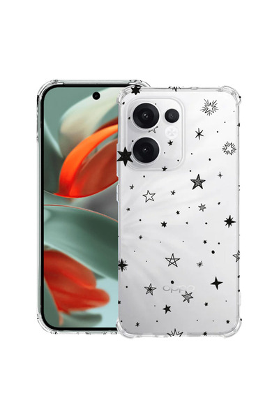 bestcase Intelli ®   Husă Antișoc pentru OPPO Reno15F / FS, Stele, 3145726 AS...