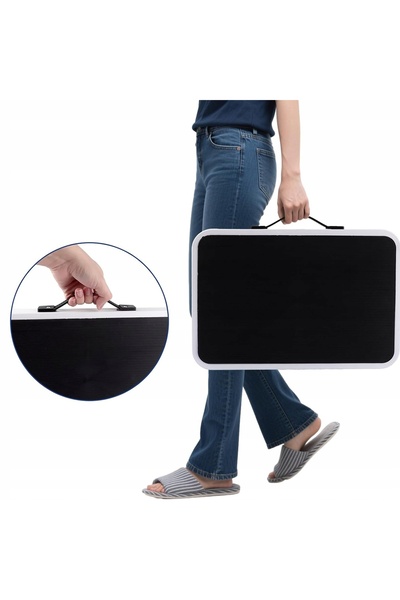 NO BRAND Suport pentru picioare Schodek ușor, cu mâner, pliabil, compact, pen...
