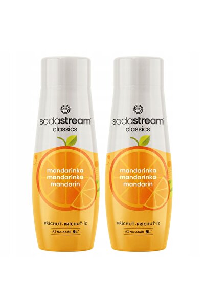 sodastream Soda Stream Mandarynka 2 bucăți. Sirop de fructe pentru kit de con...