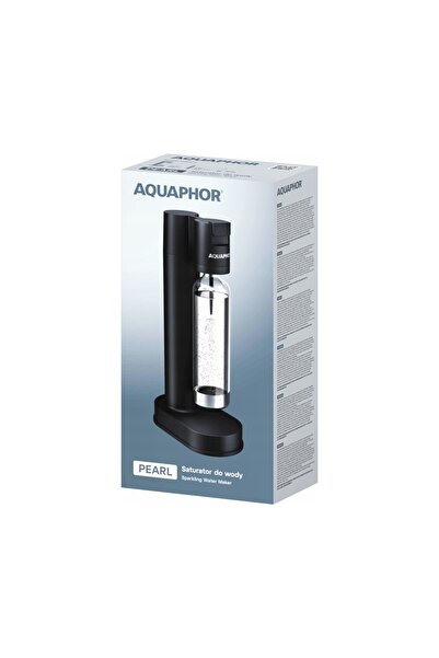 Aquaphor Morion Aquaphor Pearl Saturator pentru Apă Carbonatată Negru + Sticl...