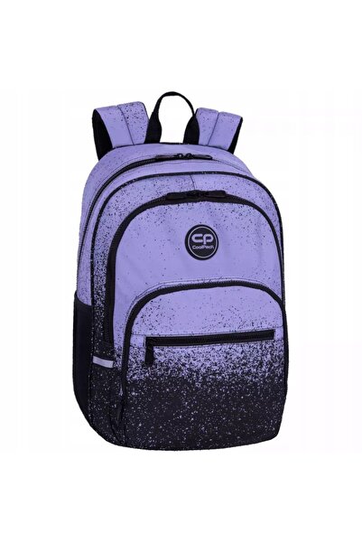 NO BRAND Rucsac școlar cu multiple compartimente Coolpack Negru, Mov