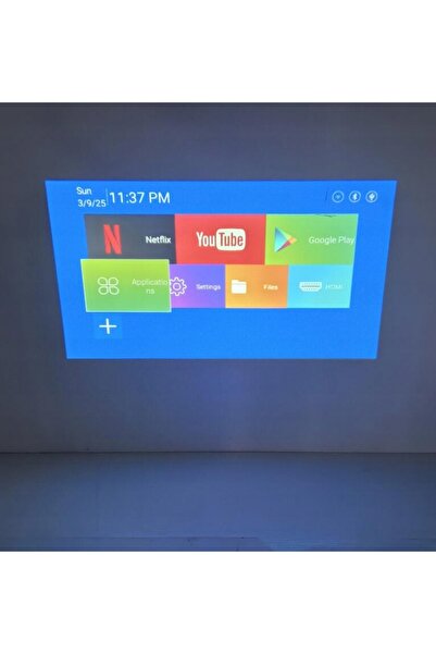 NO BRAND Proiector Flipper Android 11 Wifi Mini 4K Portabil Boxă Inteligentă ...
