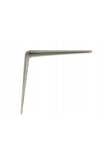 NO BRAND Consolă unghiulară pentru raft, gri, 200 mm x 250 mm