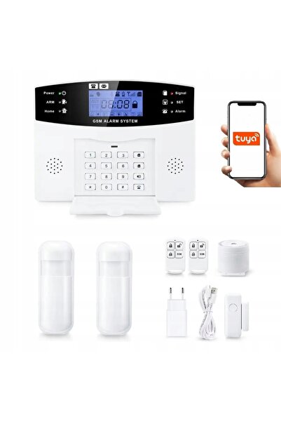 OnShoping Sistem de alarmă inteligent wireless GSM WiFi Tuya în Polonia + 2Xpir