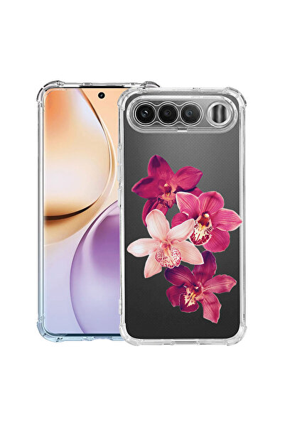 bestcase ®   Husa Αντικραδασμική Θήκη για Realme 16, Φλοράλ - Κόκκινη Ορχιδέα...