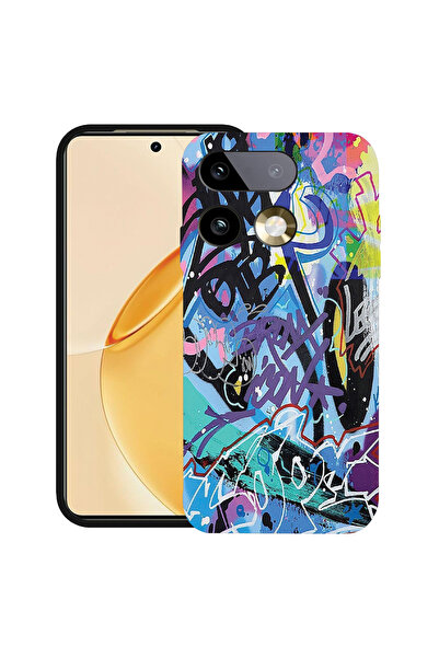 bestcase ®   Husă TPU Ultra Subțire pentru Realme 16 Pro 5G, Graffiti, 315926...