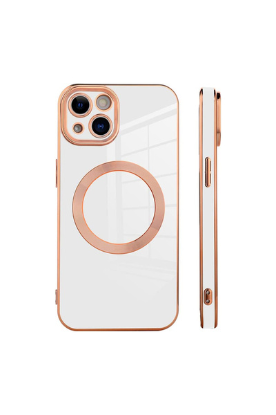 DD Daden Husa pentru Apple iPhone 13, DaDen MagSafe Luxury, Protectie camera,...