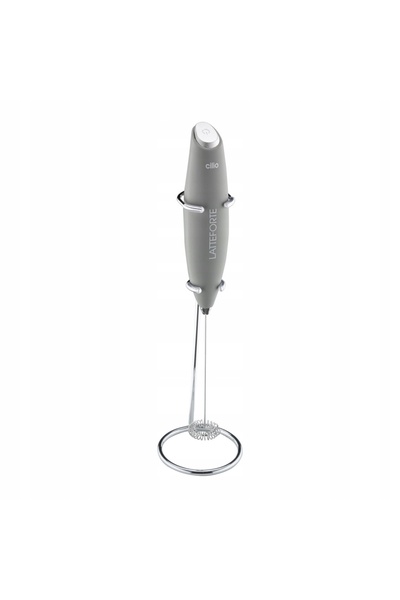 NO BRAND Spumator de lapte pe suport 23 cm Gri Cilio