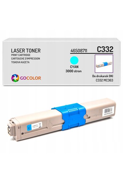 NO BRAND Toner nou 46508711 Cyan pentru Oki C332 Oki Mc363 Dn, Dnw