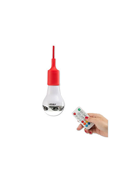 Ledoly Πολύχρωμη λάμπα Bluetooth με ηχείο, Μέγιστη ισχύς 13W, Ledoly, C2000