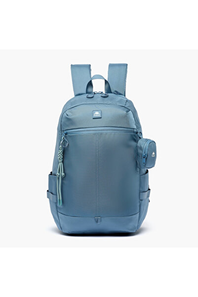 Kappa Solid Backpack for Kids 8-13 Years with Coin Pouch