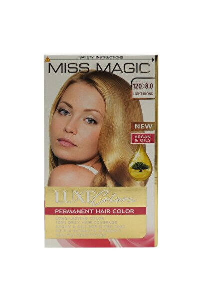 Miss Magic Vopsea pentru Par, Miss Magic, nr. 120 8 Blond Deschis