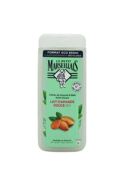 Le Petit Trou Αφρόλουτρο, Le Petit Marseillais, 650 ml Βιολογικό Γάλα Αμυγδάλου