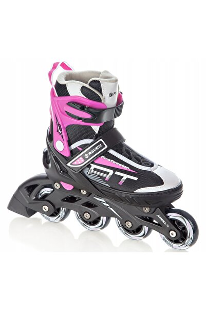 NO BRAND Patine cu rotile 2-în-1 reglabile pentru patinaj artistic Raven Prof...