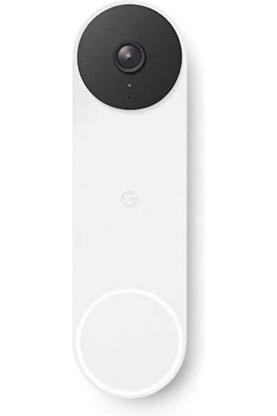 Google Nest Κουδούνι Πόρτας Ασύρματο Wi-Fi Λευκό