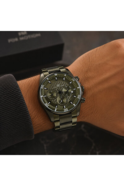 Formotion Çelik Erkek Kol Saati Premium Model Haki B01538A