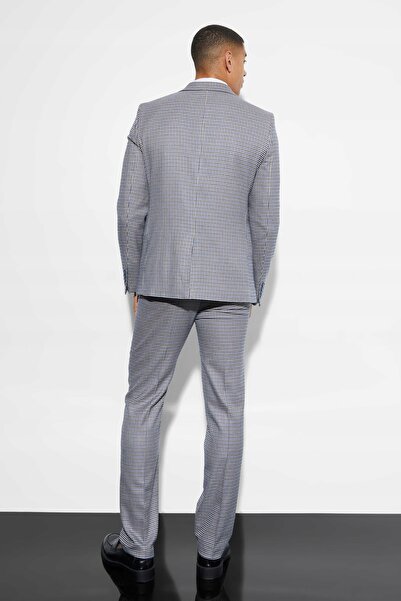 NO BRAND Sacou la un rând de nasturi, clasic, Boohooman 48
