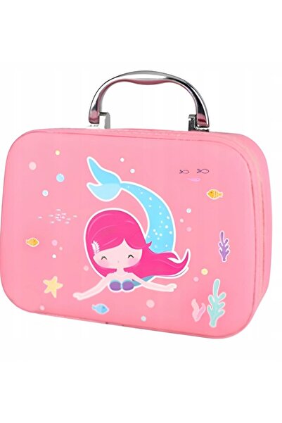 Allbags Set de pictură pentru copii, valize, cutie cu tematică sirenă, cadou ...