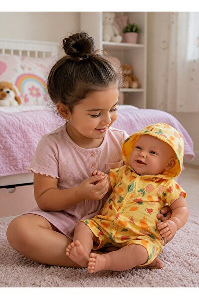 kitikate Melro Oyuncak Bebek Ten Renk 52 cm