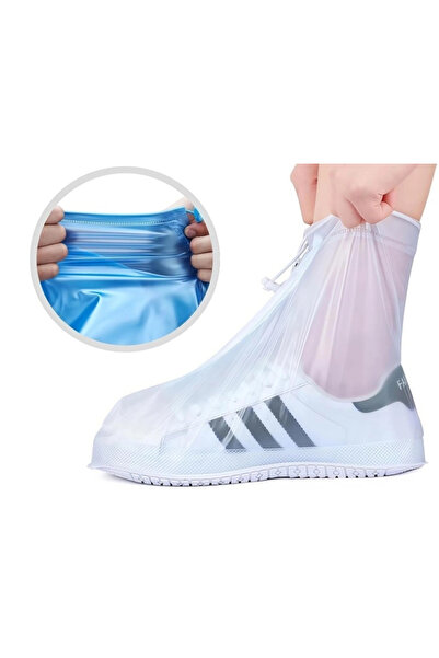 SOLESTAR Ayakkabı Koruyucu Su Geçirmez Silikonlu Fermuarlı XL(41-42)
