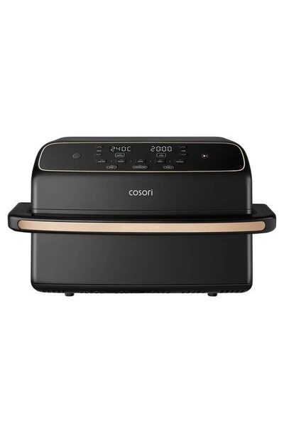 COSORI CAFTF801CEUR Dual Hot Air Fryer, 8.6l, 2700W, black-gold