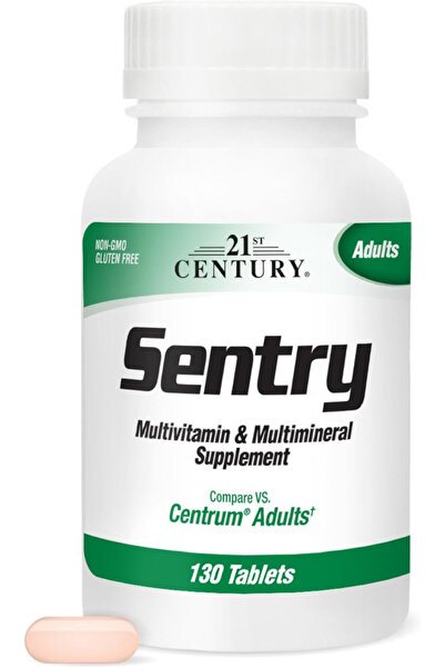21st Century Sentry Multivitamin & Multimineral Supplement, 130 Tablets