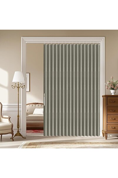 Generic Ajaz Full Blackout Accordion Door Curtain, Hidden Indoor Blackout Cur...