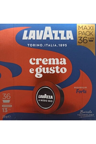 LavAzza A Modo Mio Crema ve Gusto Forte 36 lı Kapsul Kahve (nespresso uyumlu ...