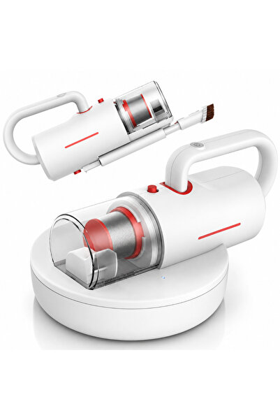 Velixo Aspirator anti-acarieni 2 în 1, 10000Pa, Lumină UV-C, Vibrații, Filtru...