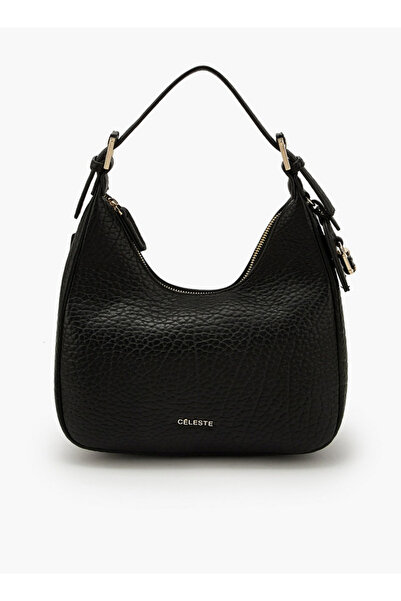 Celeste Textured Shoulder Bag with Adjustable Strap