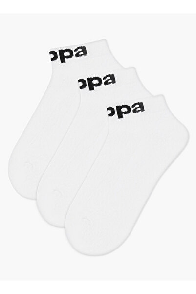 Kappa Men Logo Ankle Socks - Set of 3