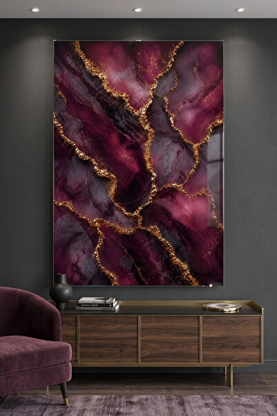 ARTAGE Glass Table Wall Decoration (Unbreakable) - Home Office Decorative Ite...