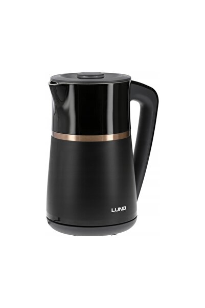 LUND 68217 EL KETTLE 1.7L, REGULARE TEMPERATURĂ NEGRU
