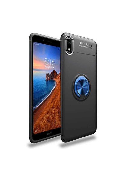 Ahlttiba غطاء رافيل من السيليكون مع حامل حلقي قابل للدوران لهاتف Xiaomi Redmi...