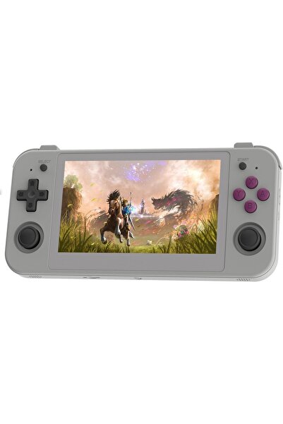 ANBERNIC Consolă de jocuri portabilă RG505 OLED, Wi-Fi 5G, Bluetooth 5.0, Con...