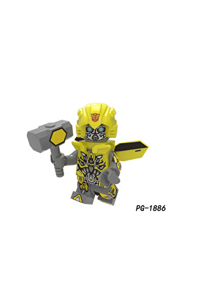 yamanS Bumblebee Prime The Last Knight TF Figür Yapı Blok Oyuncak(Custom Model)