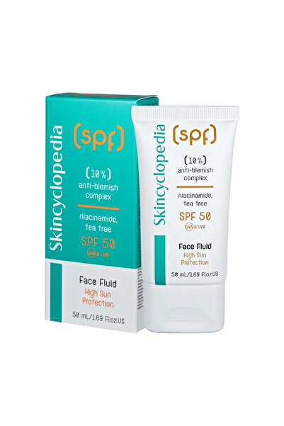 SKINCYCLOPEDIA Αντηλιακό Υγρό Προσώπου Κατά των Ατελειών για Λιπαρό Δέρμα SPF...