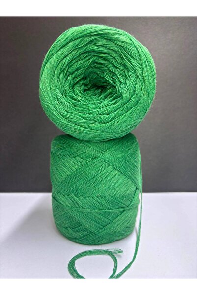 Ana&Kuzusu İplik Emerald Green Italian Mercerized (5 Layers of Yarn) (Summer,...