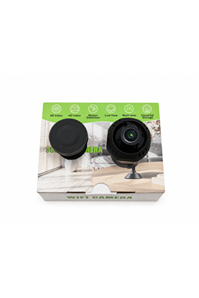 CENTECH OKAM OK-104 EKOW WiFi Mini Bataryalı Balık Gözü Lens Kamera Küçük boy...