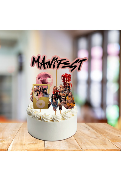 Cutelier Manifest Temalı Doğum Günü Pasta Süsü | Manifest Konsept Parti Dekor...