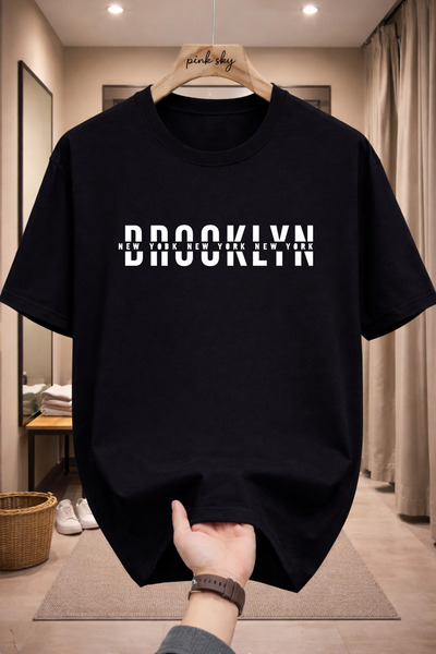 Pink Sky Premium Oversize T-Shirt 100% Cotton Unisex Comfortable Fit Trending...